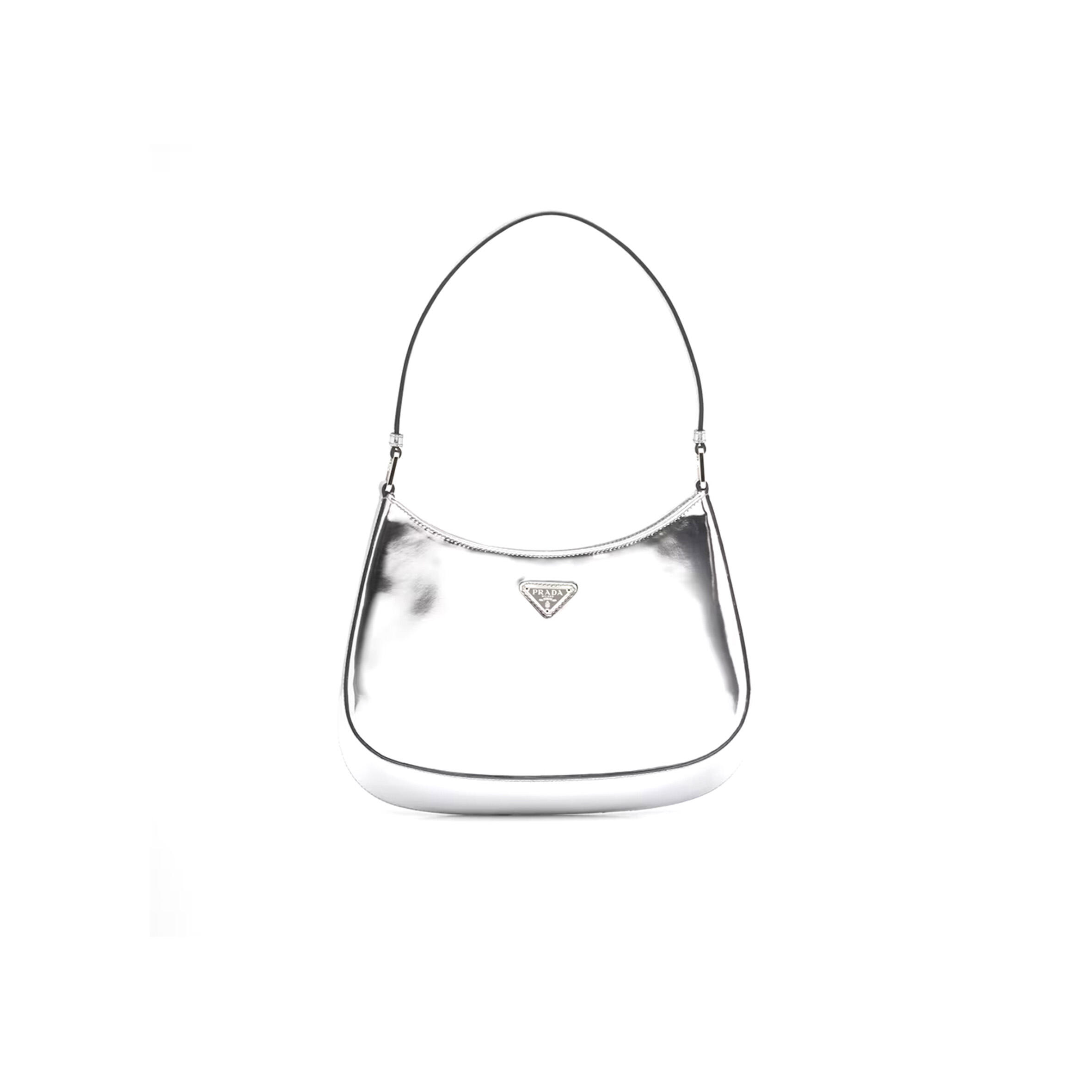 PRADA CLEO SHINY LEATHER SHOULDER BAG 1BC499 (27*15*5cm)